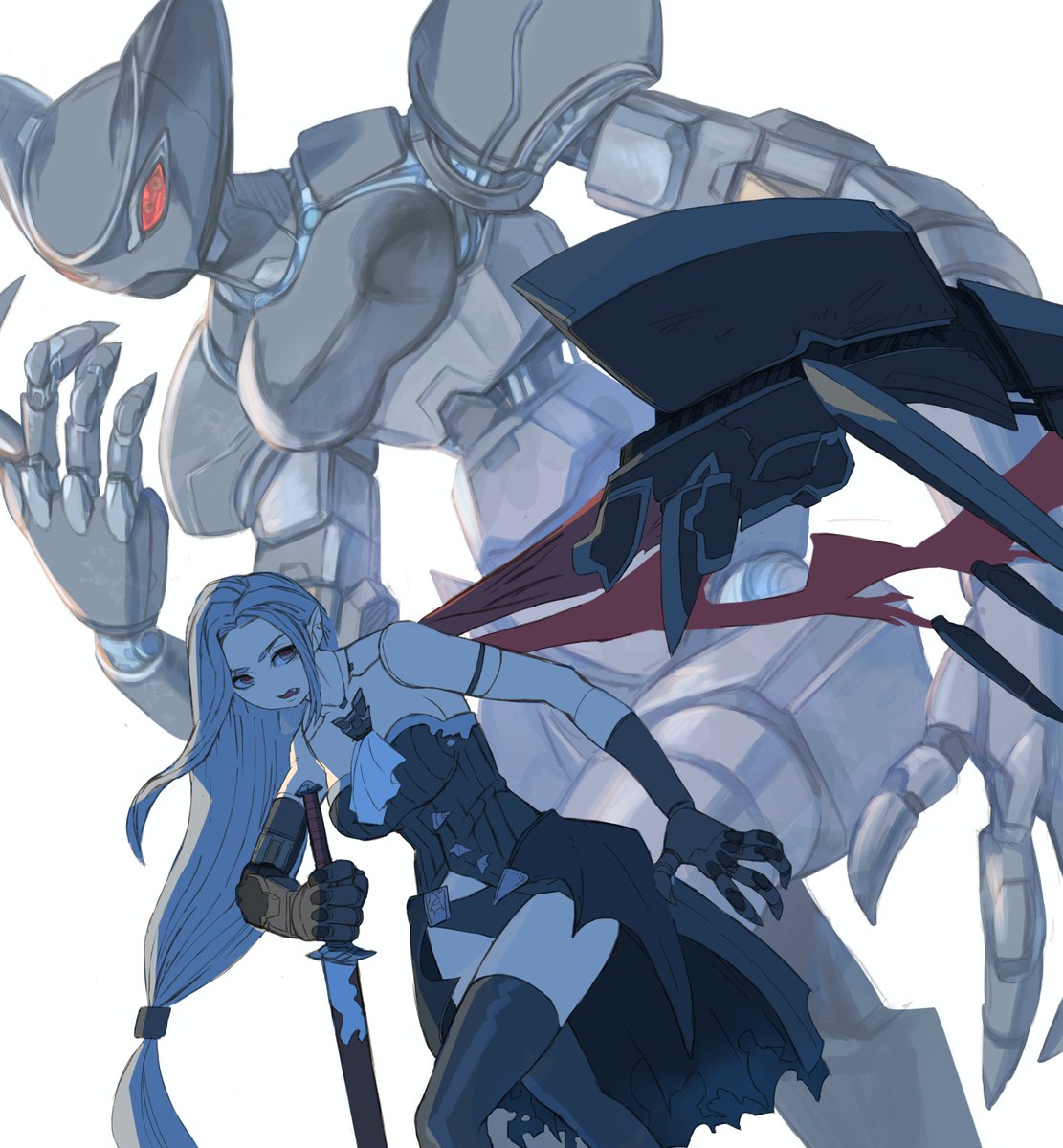 「WIP サイズ調節等々 」|LV00.20(;-;)/ ver.5のイラスト
