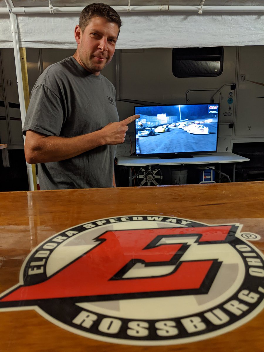 <a href="/Highsidetickler/">Kyle Strickler</a> watching the <a href="/BooneSpeedway/">Boone Speedway</a> <a href="/raceimca/">IMCA</a> Supernationals live from <a href="/EldoraSpeedway/">ELDORA SPEEDWAY</a> at the famous pallet bar in Lot 5. We wish we were at BOONE! #TweetYourSeat <a href="/speedsporttv/">SPEED SPORT TV</a> <a href="/JerryVansickel/">Jerry Vansickel</a>