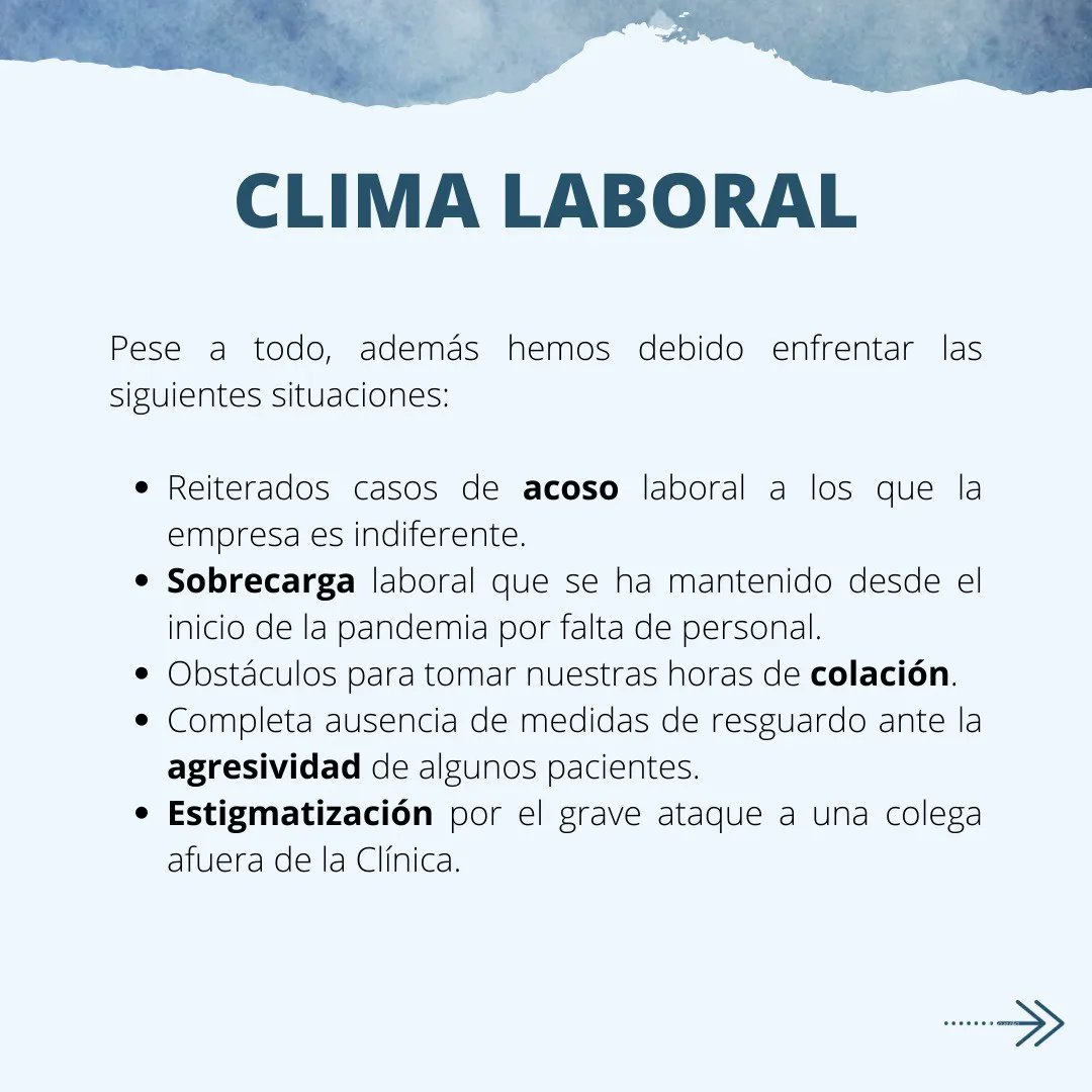 Este es el cariño de nuestro empleador hacia sus trabajadores. Así es Red interclinica. 
Dr. Ernesto Del Solar habla de ser socios de sus trabajadores. Pero las malas prácticas, amedrentamientos de  jefes,bajos sueldos, dicen lo contrario#redinterclinica #nuevaclinicacordillera