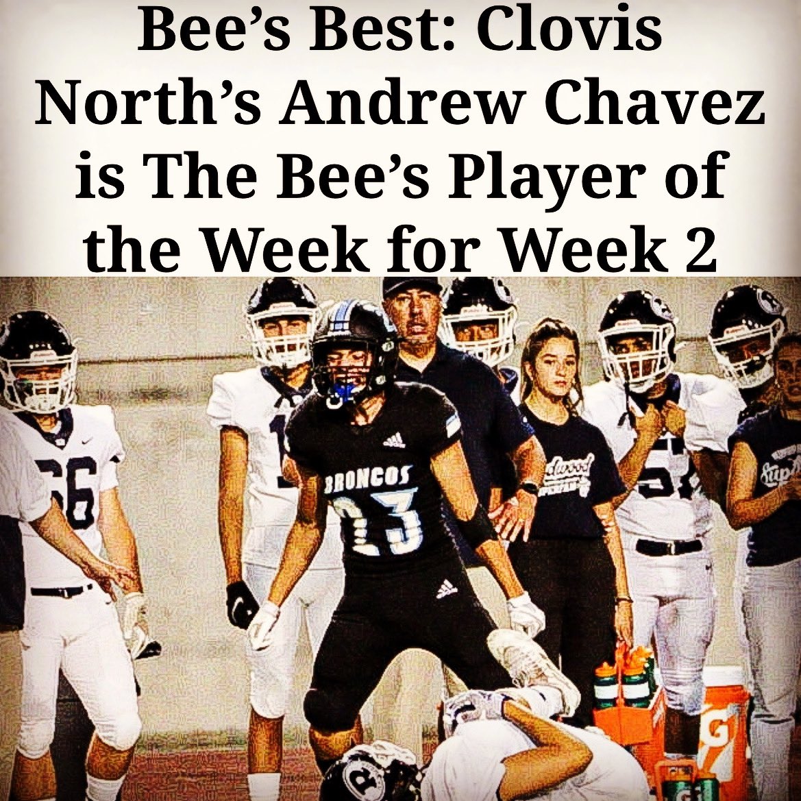 Clovis North Football tweet media