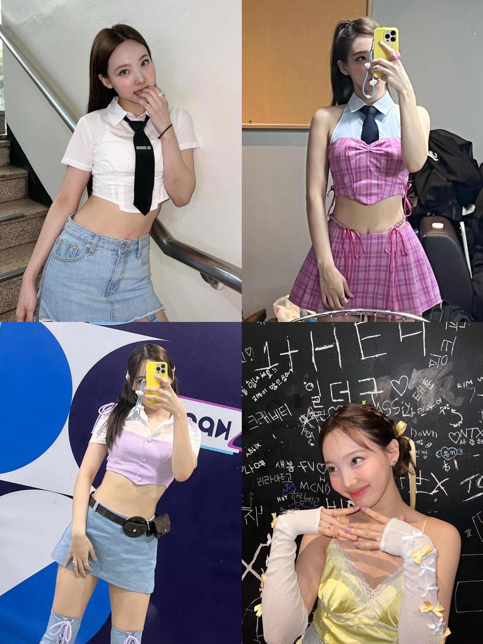 nayeon pics on X: nayeon's talk that talk outfits   / X