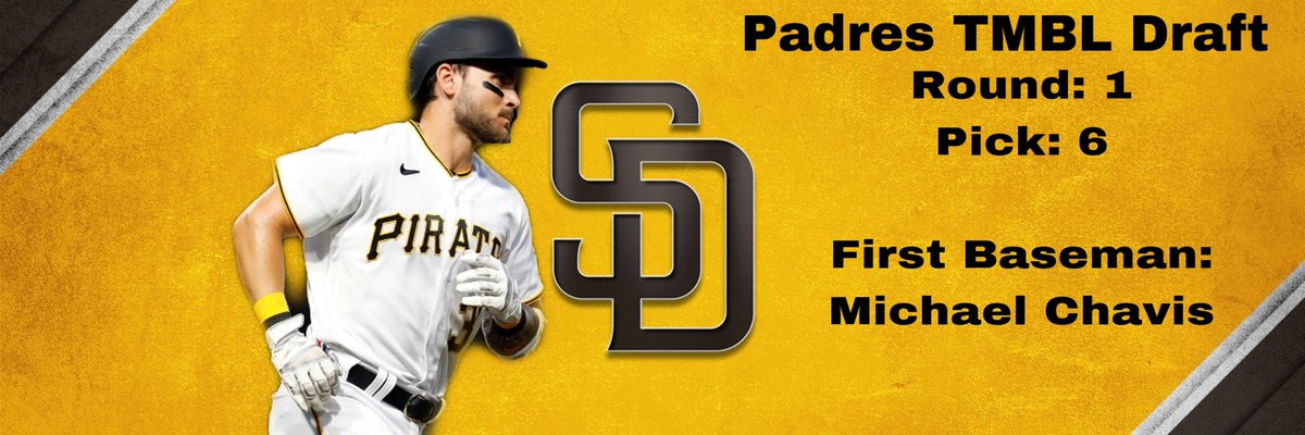 TMBLPadres's tweet photo. With the 6th pick in the TMBL Draft the TMBL Padres are selecting Michael Chavis (@PghK1D) https://t.co/NSHQgYy8bc