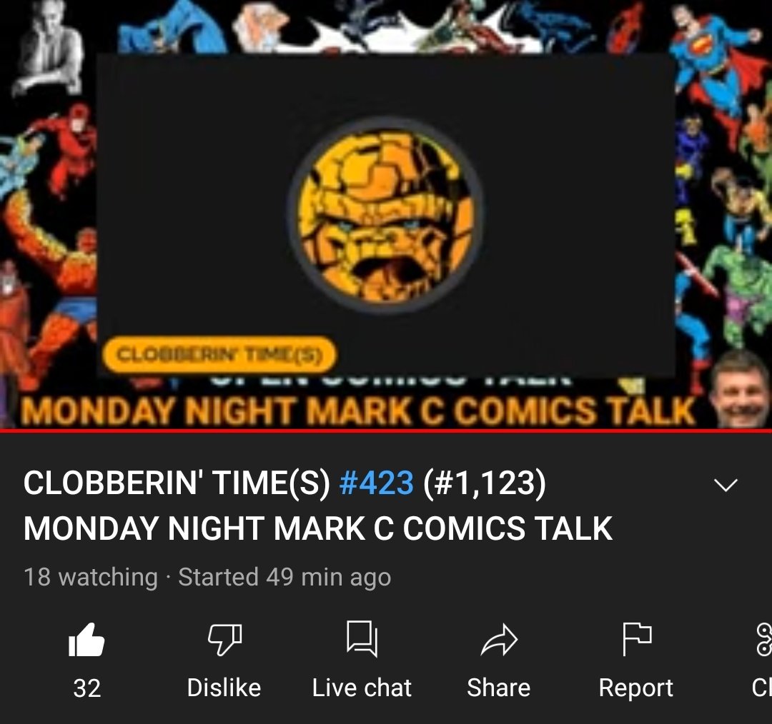 GNinjuh's tweet photo. 👊 #ClobberinTimes(s) 👊 #0423 (#1,123) 
MONDAY NIGHT MARK C #ComicsTalk

🎙
🦸‍♂️ @BenJGrimm64 👊

IN HONOR OF A TRUE FRIEND &amp; FAN💪🏾
#MarkC

🔧es
@antiderivative1
@CK_P 
#PhantomStranger
https://t.co/yOplBr7Qkm https://t.co/x5CZ7YKvWc