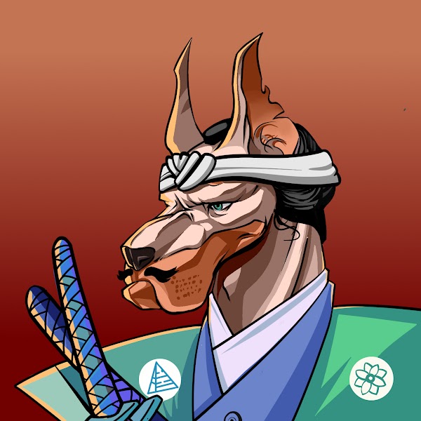 THING_nft's tweet photo. Ryuichiro 
Ryuichiro is a samurai who fought demons with forbidden spells in Suimei village two hundred years ago. Use the Forbidden Spell to gain power that can damage the enemy, and finally die with the monster. https://t.co/a8tdYDaLlP