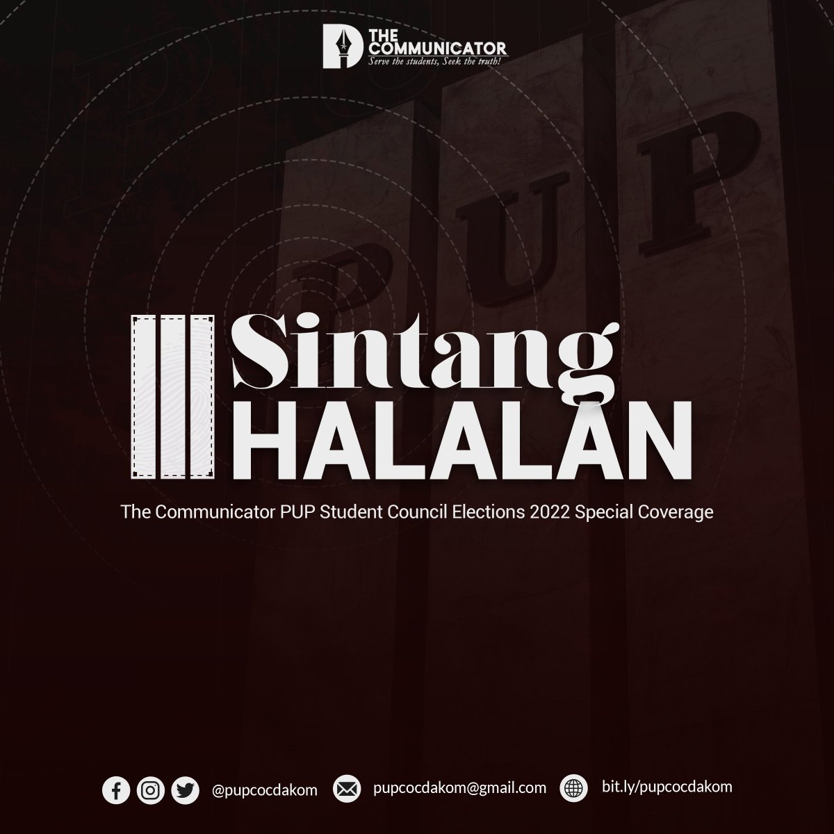 pupcocdakom's tweet photo. #SintangHalalan2022 | Sa muling pagbabalik ng Sintang Halalan, boses ng mga iskolar ng bayan ang pakikinggan, patuloy na pag-aalabin ang maringal na siphayo na maglingkod mula sa iyo, para sa bayan. https://t.co/tIT3GoQjvl