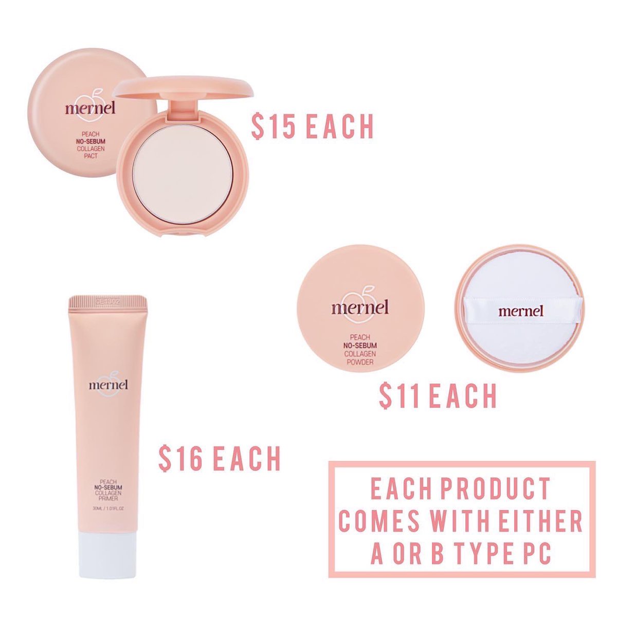 yunjjongss's tweet photo. [USA GO] 🍑 mernel x ATEEZ Peach No Sebum Line Event Form 🍑

— products range between $11 - $16
— THREE payments
— CLOSES: Sept. 12 @ 11:59pm CST
— LINK: https://t.co/U53YXxHhNC https://t.co/ZK98hJwKoq