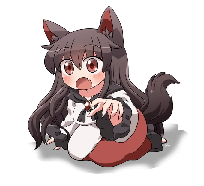 がおがお家庭用おおかみ #おは東方 