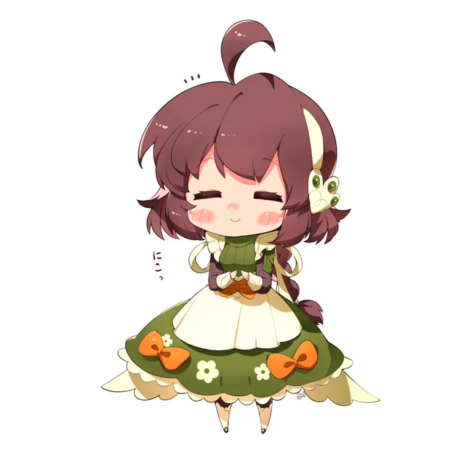 午後からも頑張りましょうの構え 