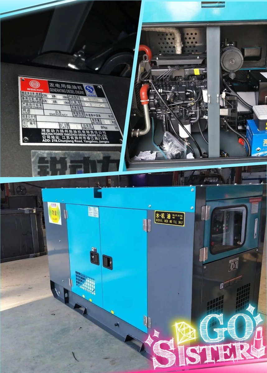 uleengen's tweet image. Uleengen silent 30KVA diesel generator powered by Weichai WP2.3D33E200
🪀super silent 70db at 7meters
🪀integrated 8hrs fuel tank
🪀single point lifting
🪀Smartgen controller HGM6120N
uleengen.com
#Weichai   #Weichaigenerator #silentgenerator #Chinagenerator #generator