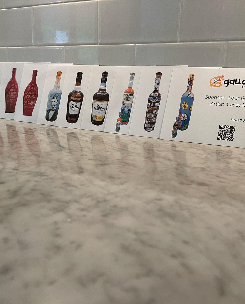 mblackwhite's tweet photo. Prepping for week two of jury duty … the Gallopalooza Spirited Series raffle is live to support @brightsidelouisville, signs and QR codes are ready to be placed, and the house is ready for whatever the week brings (hopefully reservations!), https://t.co/gPqgkMnP86