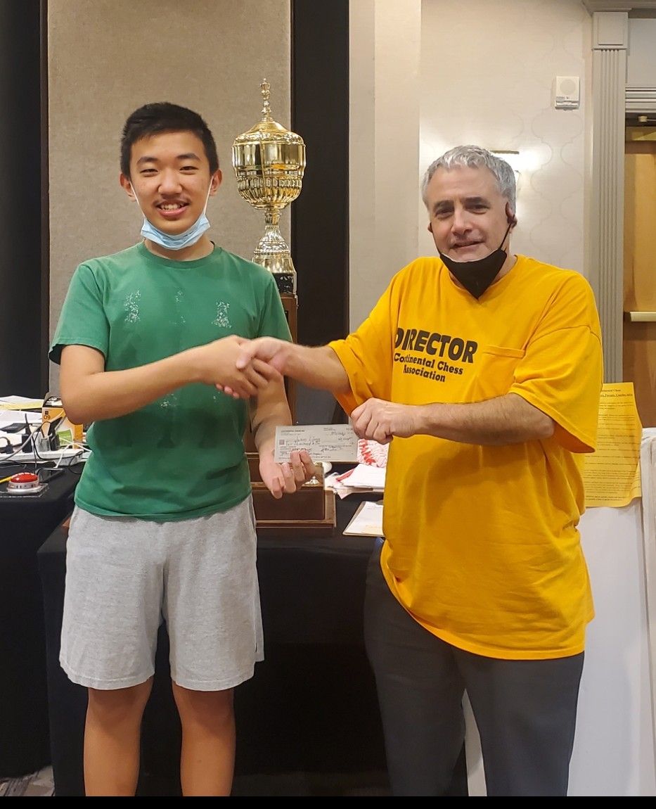 I won the 144th New York State Chess Championship with a score 5.5/6 and successfully defended my state title.