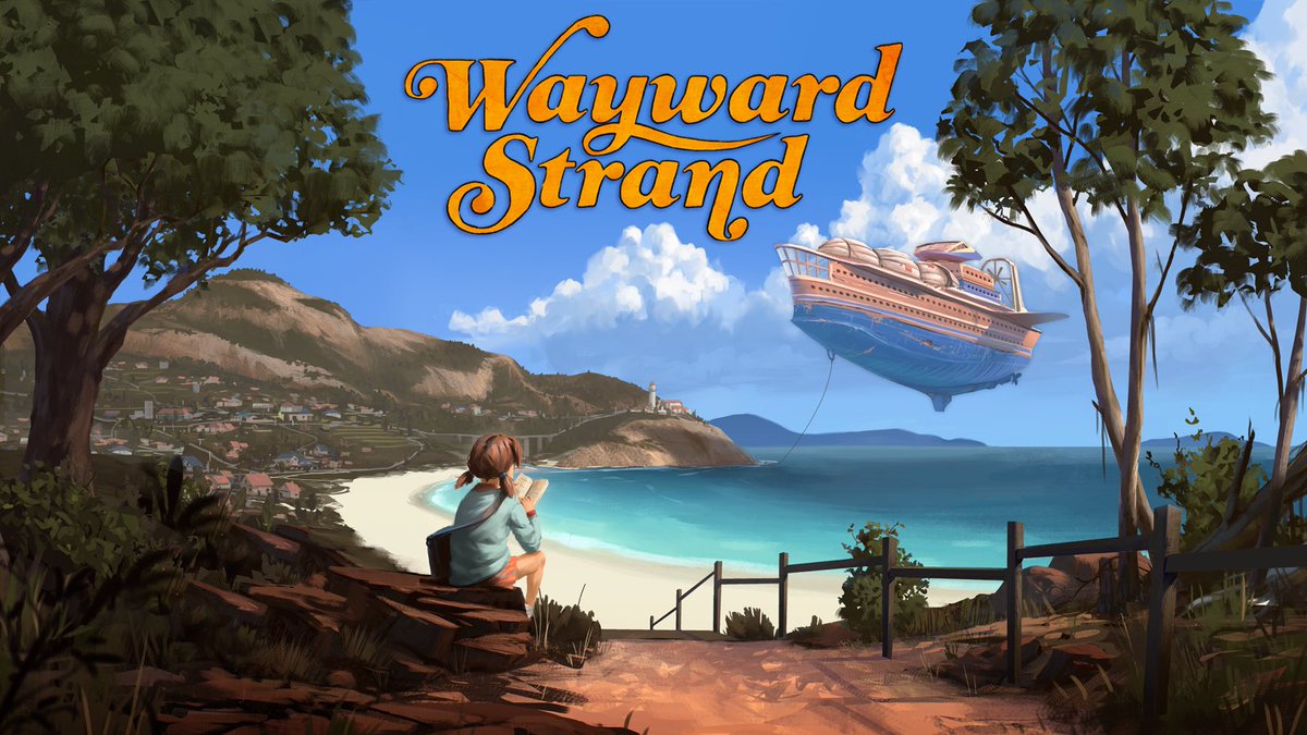 🎉 LET’S DO A GIVEAWAY! 🎉
🥰 RT &amp; Follow to enter 🥰

🔎🔑🔑🔑🔑🔑🔎
We have five (5) keys to give out for Wayward Strand, either on PC, Xbox, PlayStation 5 or PlayStation 4

☁️🚢☁️
Wayward Strand arrives on all consoles &amp; PC next week:
💖 September 15th 💖

(further info below)