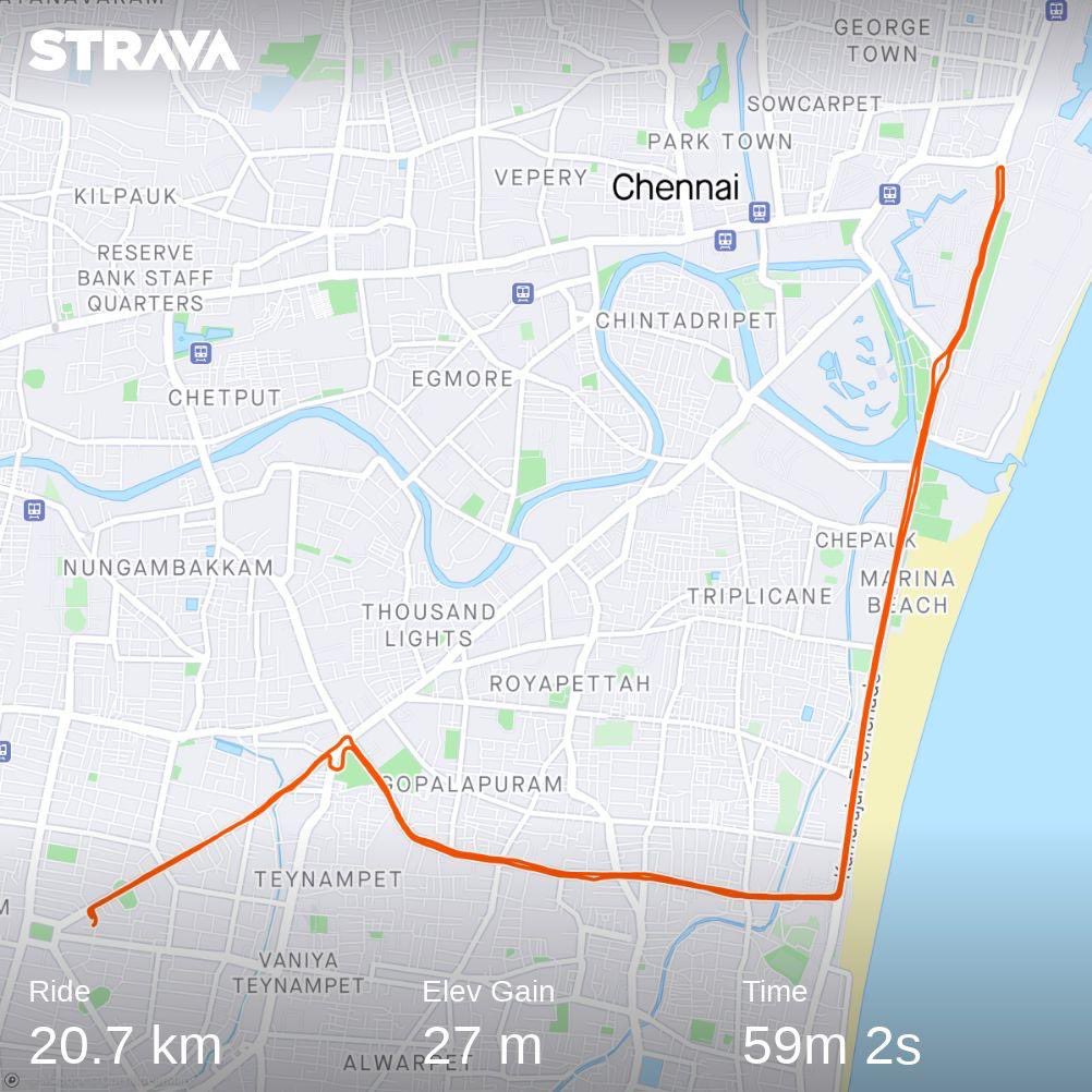 actor_annamalai's tweet photo. Today’s Morn Ride With @karthikswarnak1 🚴♂️👍💪 #EnCyclePedia #Annamalai #NammaChennai #chennai #nepiyarbridge #marinabeach #நான்வீழ்வேன்என்றுநினைத்தாயோ #ownclicks #neverevergiveup #cycling #cyclinglife #cyclingshots #Selfie #Captain @arya_offl #MMDDDDLCTworkout https://t.co/ZTZqYK2S83