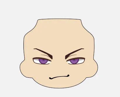 目尻は自分で描くとしてこれどう??難しい!!! 