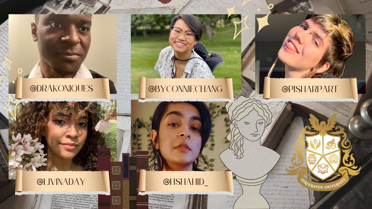 StrixHigherEd's tweet image. 📖✨HIGHER EDUCATION✨📖

An original 5e AP in the Strixhaven setting.

Can our heroes wrangle their conflicting ideals about godhood, obligation, and their graduate thesis?

@Drakoniques as Baru
@byConnieChang as Stag
@PiSharpArt as X
@livinaday as Cirro
@hshahid_ as Jaisha

🎓