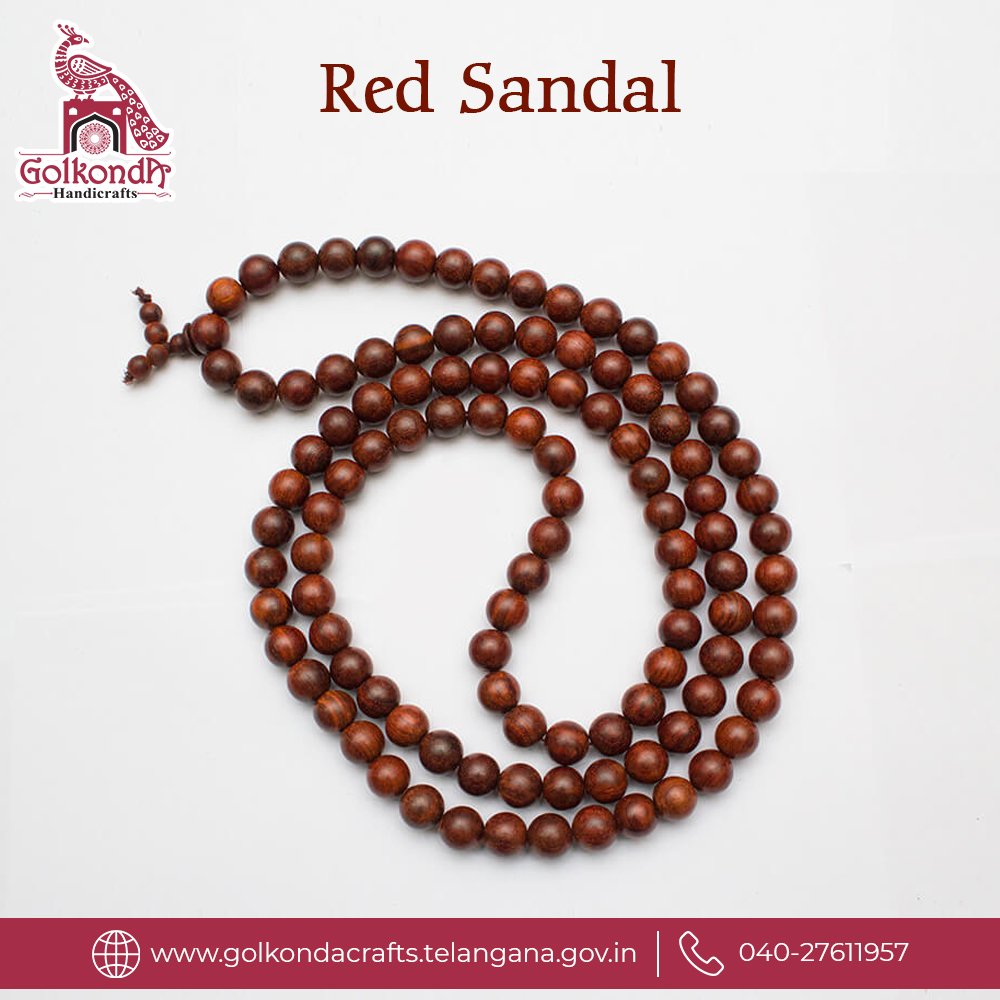 GolkondaH's tweet photo. Beads created using exotic wood like #RedSandalwood, are really unique with a great appeal!
#RedSandalwood #RedSander #GolkondaHandicrafts #RedSandal https://t.co/dpPJNimHlu