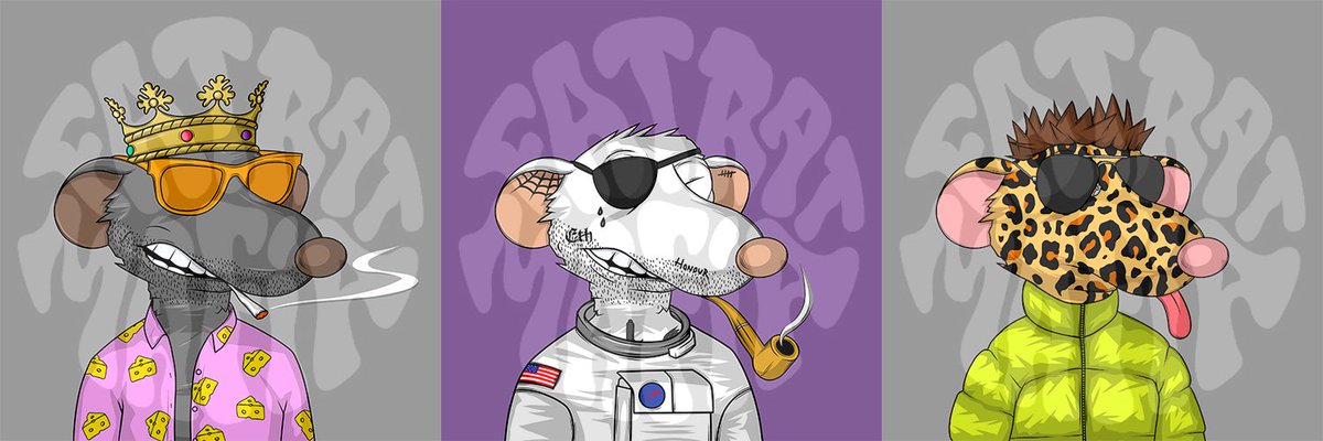 The winner of NFT community raid #2 is the <a href="/fatratmafia/">Fat Rat Mafia 🧀🐭</a> 

They were the NFT project with the most tags so they just won a Skurpy Social Twitter banner placement for 72hrs.

Congrats! 🐀🔥