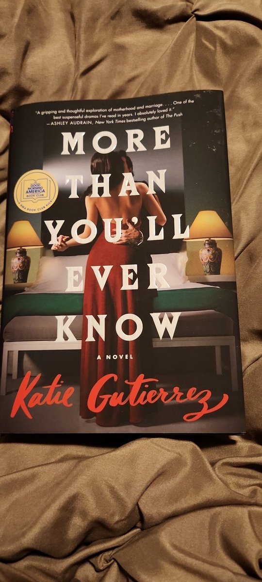 LovelyLibrary87's tweet photo. What are you reading tonight? #MoreThanYoullEverKnow #KatieGutierrez https://t.co/wfXOHSgi1S