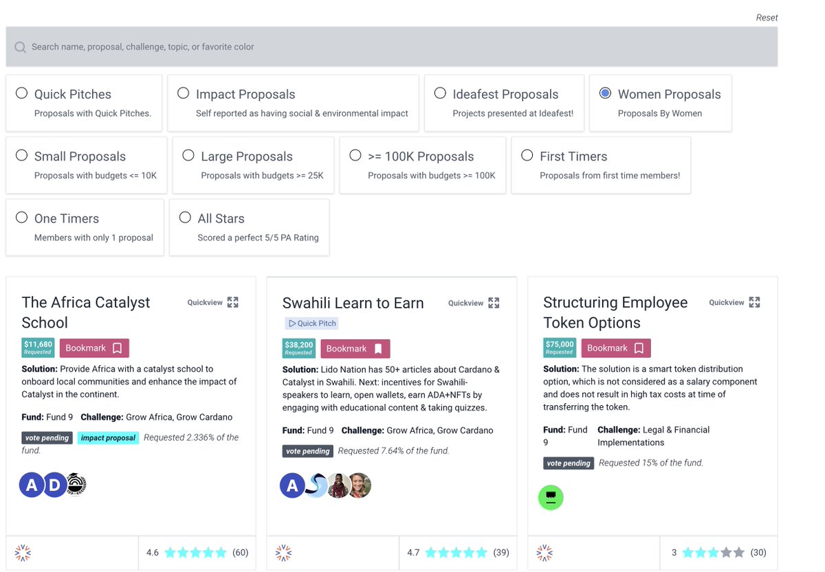LidoNation's tweet photo. For all you Cardanians dm-ing me about seeing proposals from our friends at @ccw_ada, there is now a quick search for that. https://t.co/h1bkBEOzeO https://t.co/eygy4HpsSp