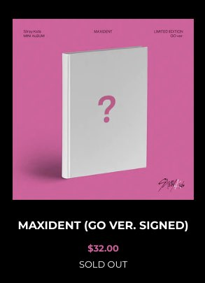 johffeine's tweet photo. SOLD OUT LESS THAN 30 MINUTES OMG MY STRAY KIDS https://t.co/Hr1GPnv7UB