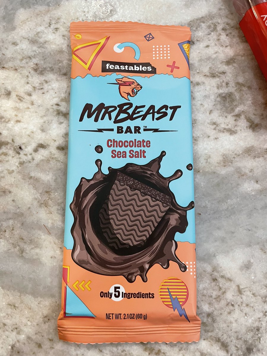 morgan_stango's tweet photo. Actually the best chocolate I’ve ever had @MrBeast @Feastables https://t.co/rqovQyaqQW