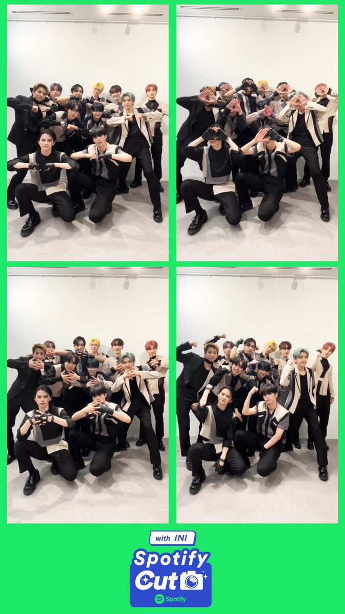 smileangels13's tweet photo. 🎧Spotify
#INI の #SpotifyCut
撮影した写真はコチラ📸
ばっちりキマってます✨
#INI_M @official__INI https://t.co/8SAjCTrduV