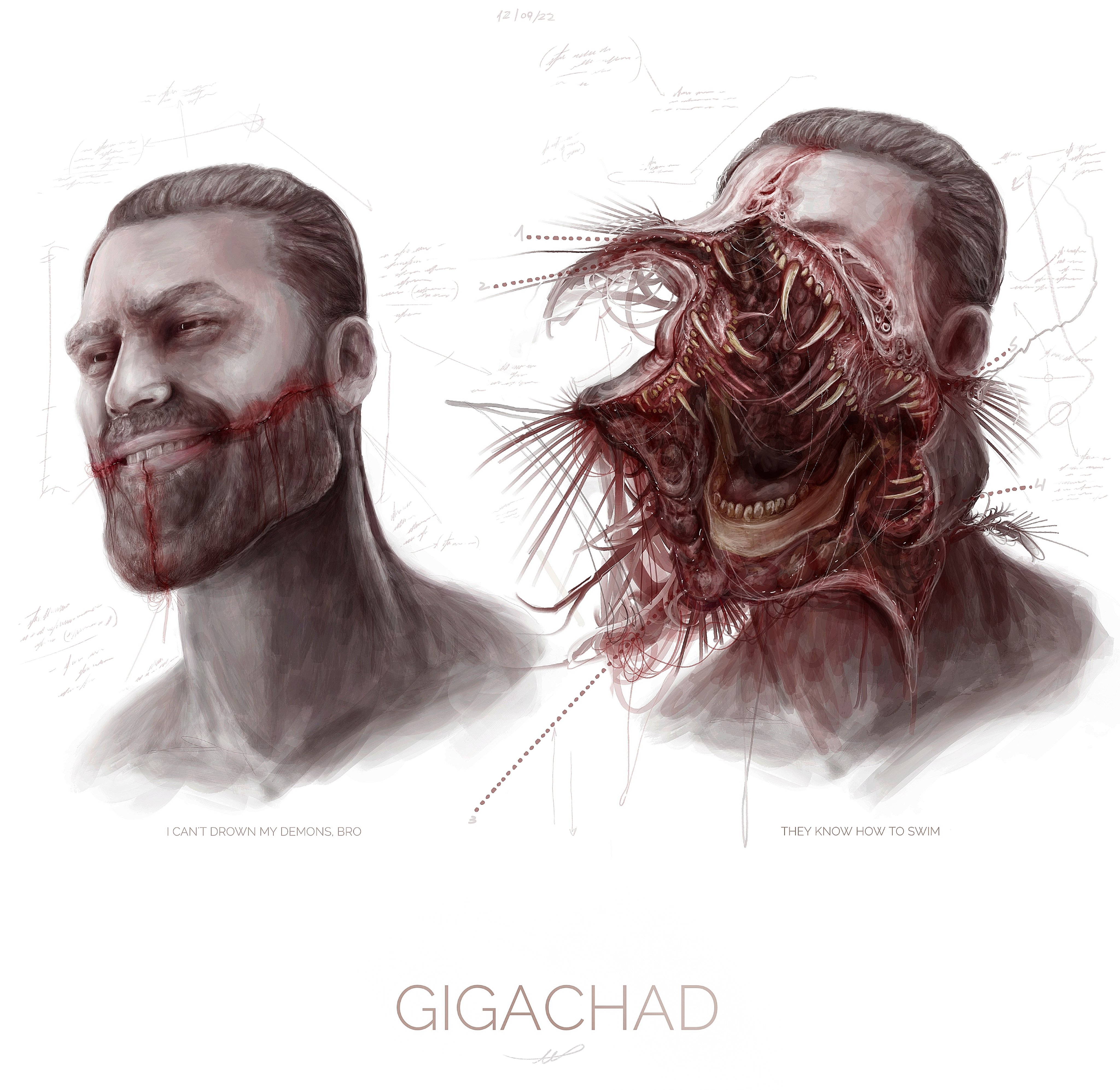 Gigachad talking, GigaChad