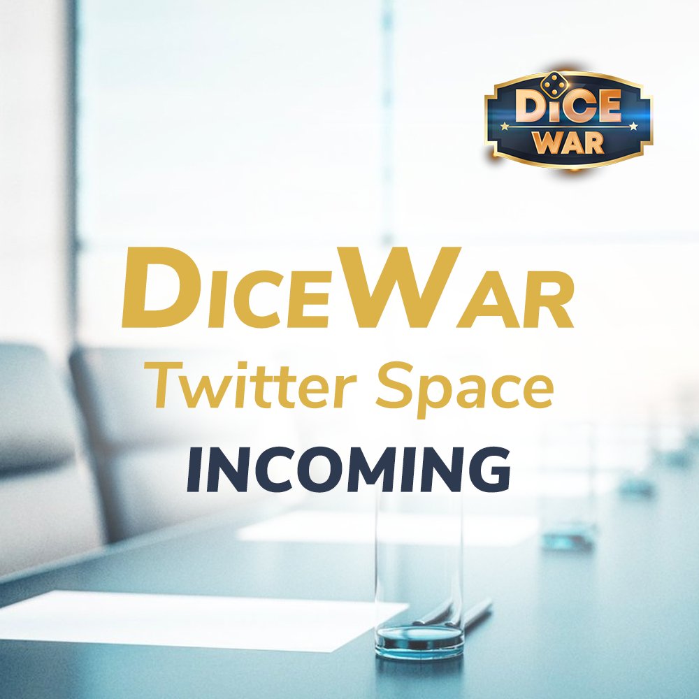 ⏰DiceWar Twitter AMA⏰

Its nearly a week since DiceWar NFT Officially Launched!

It is time to let the community know what will be the next phase of DiceWar!

Lets have a Twitter AMA Event: 
Time: 6th Sept 2022, 2pm UTC

#DiceWarNFT #Play2Earn #Play2EarnNFT