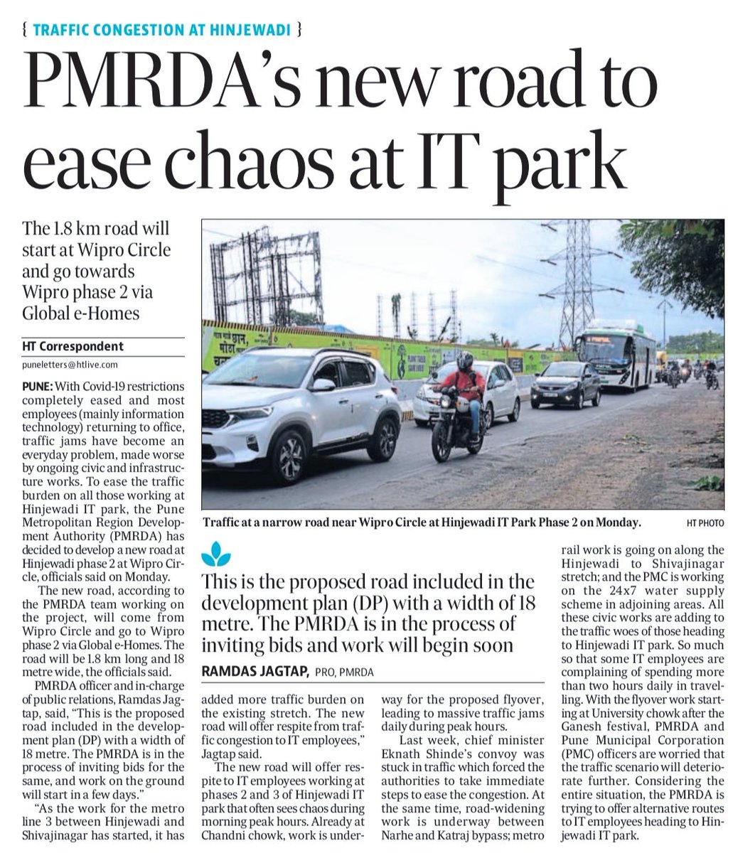 _harpreetsaluja's tweet photo. Finally a sigh of relief for #Hinjewadi.. #ITEmployees. Thanks @CMOMaharashtra, @Dev_Fadnavis, PMRDA for resolving issues of employees.
#ITEmployees #StrongerTogether #UnitedWeWin #StandAsOne #JoinNITES #informationtechnology https://t.co/ceneBafRLw