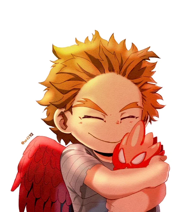 幼少期ホークス(*'ω`*) #MHA #ヒロアカ #ホークス #鷹見啓悟 