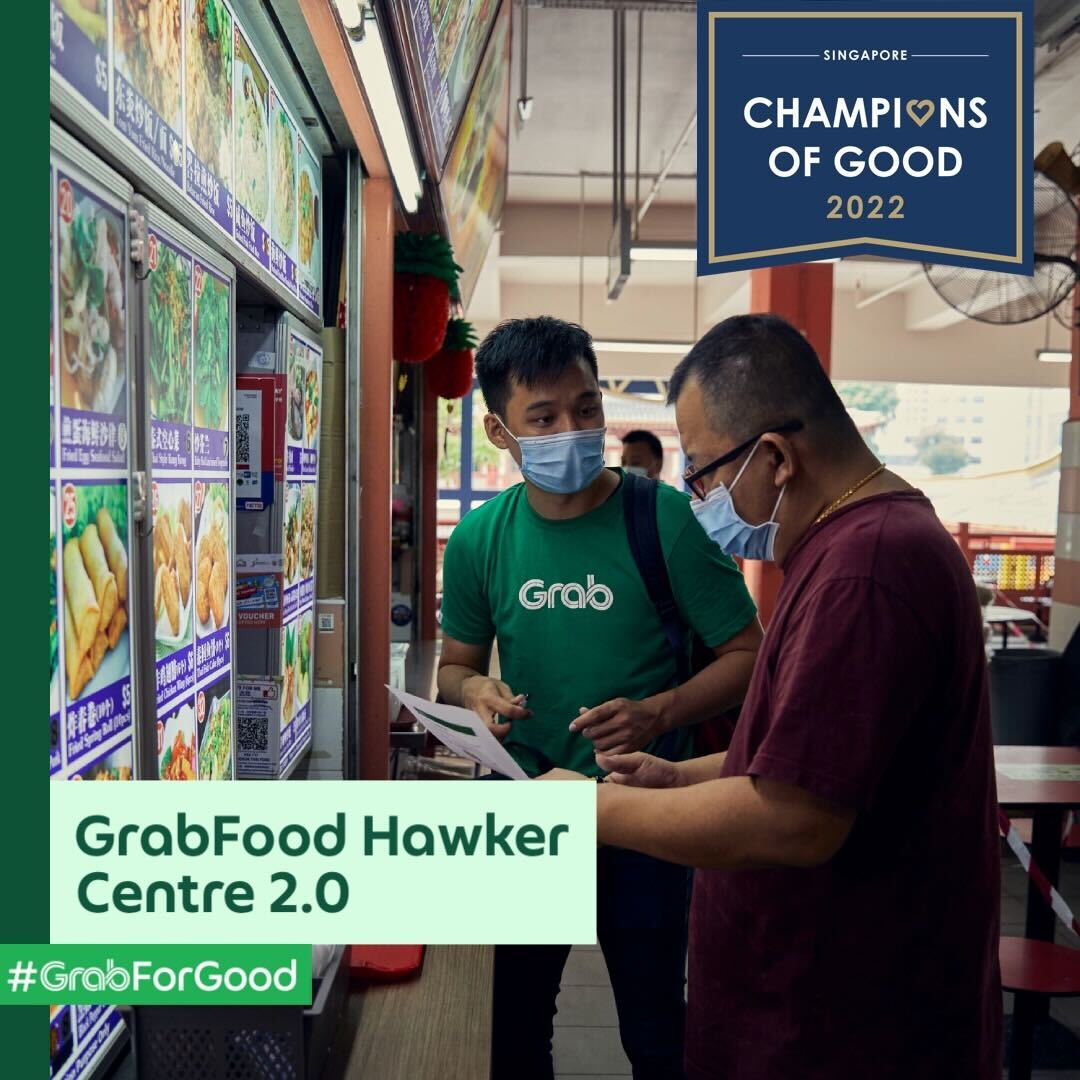 We’re honoured to be recognised as a #ChampionofGood2022 by the National Volunteer &amp; Philanthropy Centre’s Company of Good! From championing the disabled to volunteering to uplift local communities, we’ve put our Heart forward to give back one community at a time. #GrabforGood