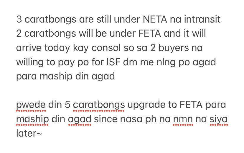 BloomKshopPH's tweet photo. #BloomKSPHUpdates SEVENTEEN CARATBONG VER. 2 NORMAL ETA
di daw po pala nasama sa NETA box yung atin kasi nadelay daw po yung release ng lightstick ni weverse kaya pinaupgrade nlng into FETA yung caratbongs para umabot sa concert https://t.co/Wj13EHtfhP