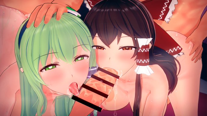 男達とナマファックしてる博麗霊夢さんと東風谷早苗さんです
生乱交 博麗霊夢&東風谷早苗 | 喚く狂人 #pixiv https://t.co/TjLYLpTu7t 