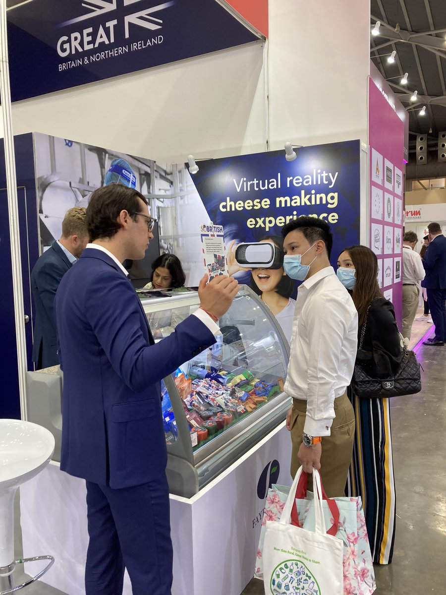 Busy doing business! #ahdbdairy #britishcheese <a href="/foodhotelasia/">Food&HotelAsia</a> <a href="/AHDB_Dairy/">AHDB Dairy</a>