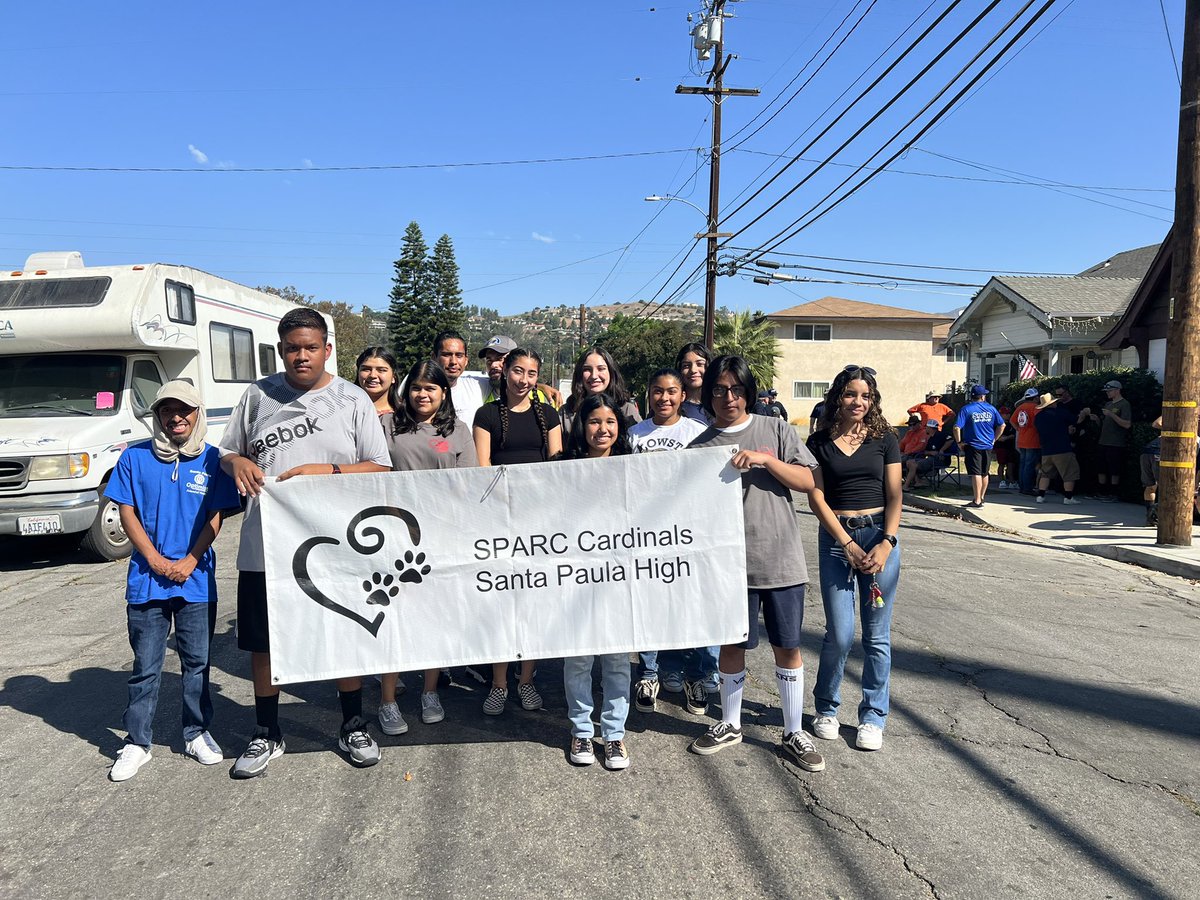 This is how we represent SPHS at the Labor Day Parade!
