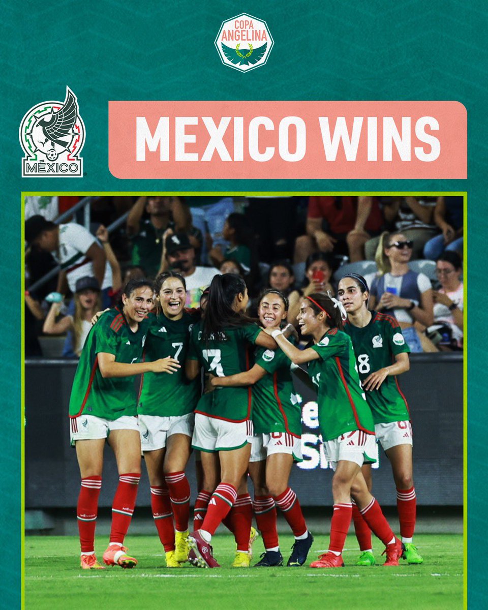 CopaAngelina's tweet photo. History has been written here today in professional soccer. We have witnessed talent like never before between ACFC and MWNT. We are crowning @Miseleccionfem the winner of the inaugural Copa Angelina.

#CopaAngelina https://t.co/SJmUh4TaOW