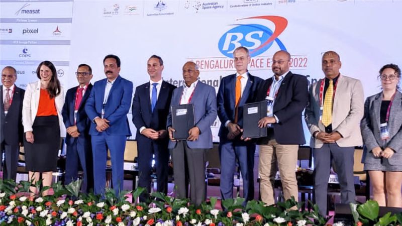 Day 1 of BSX, Ananth and Space Machines have signed an MoU for a multi-year spacecraft technological partnership around enabling our visions for Space.