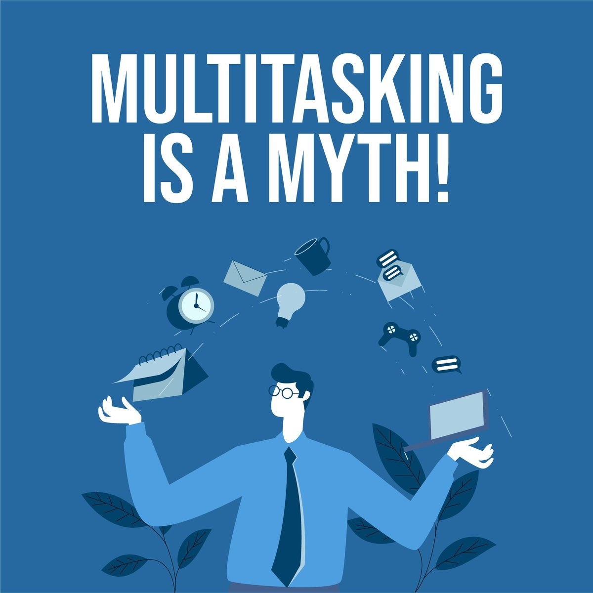Fiessystems's tweet photo. Multitasking is much overrated. By trying to handle too many things at once, your mind is overcrowded. Focus on one task at a time and your productivity will be much better!
Master productivity with IDZlink #POS software. https://t.co/3wPU6WMRQP 

#idzlink #inventorymanagement https://t.co/O0s7YRuGxK