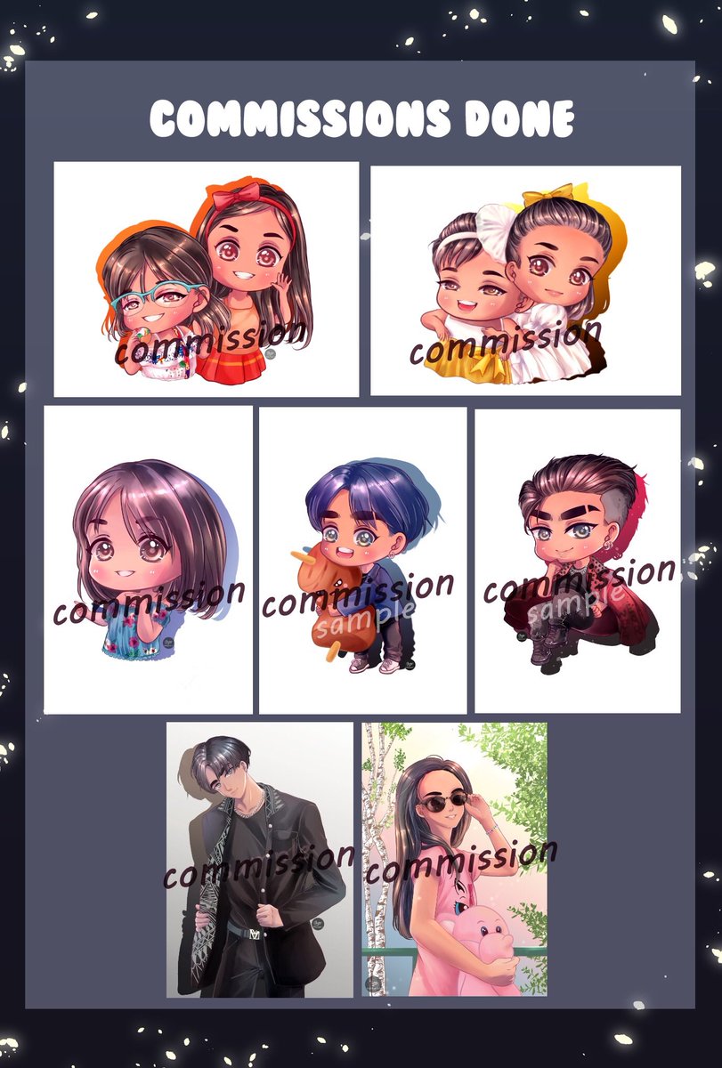 I'm accepting commissions again!! 🤗 Feel free to DM me if interested! RTs/RQs are highly appreciated!

(Need ko mag-ipon para sa WYAT con🥺🙏🏻)

<a href="/SB19Official/">SB19 Official</a> #SB19
#STANWORLD #BackToSWSchool