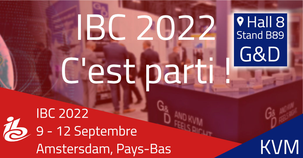 Distrimedia_KV's tweet photo. @IBCShow Jour 1
Venez nous retrouver sur le stand G&amp;D Hall 8 B89 @gdsys et découvrez les premiers les nouveautés #KVM

Pour nous contacter : https://t.co/hx4CK5XNSa

#KVMIP #KVM #4K #IP #UltraHD #video #IBC2022 https://t.co/c9NTuuGXpP