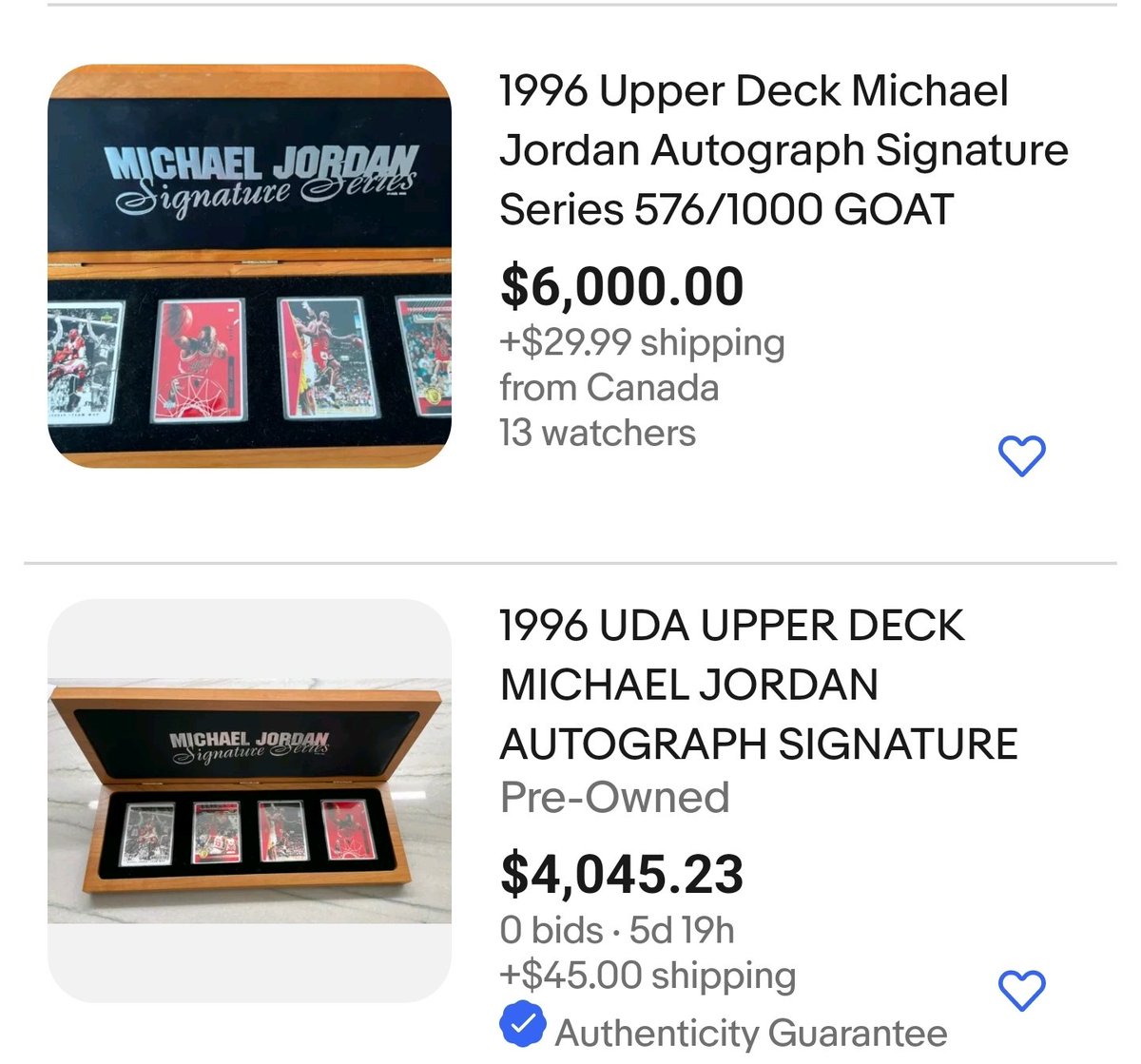 cardkingbreaks's tweet photo. We are doing the unthinkable. 
Giving away a Michael Jordan signature series set. Cheapest you can buy right now is over 4000 bucks on ebay. We have to get to 10,000 followers on Whatnot before the last day of September and we will give it away. Use code
https://t.co/IiPbUgB6Jf https://t.co/x00k0PWx6M