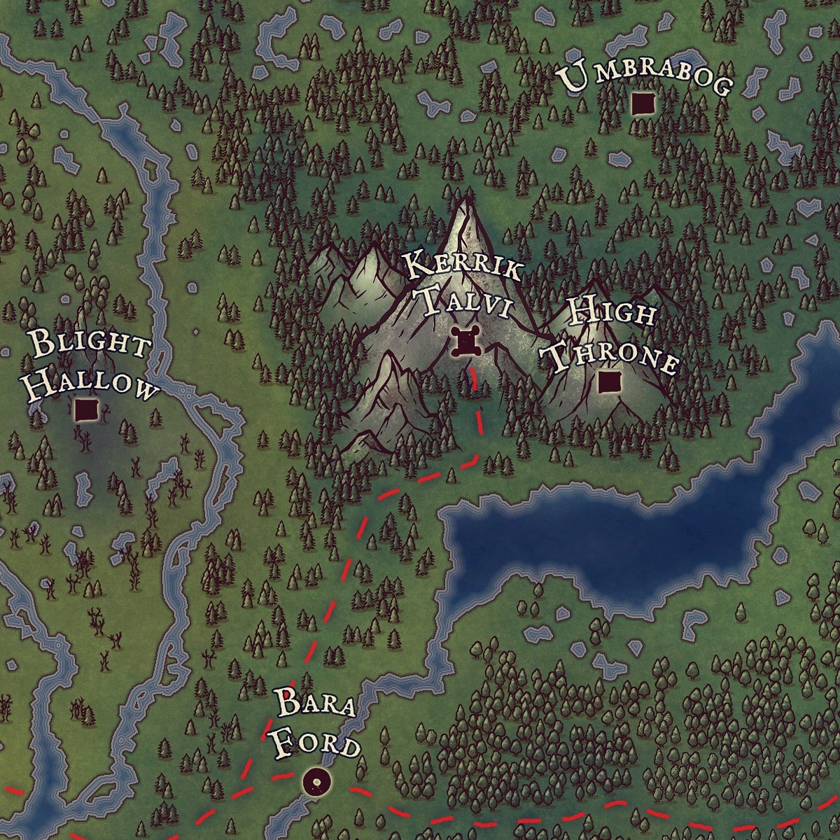 DHeyArt1's tweet photo. The river awaits.
All new regional map. Coming Soon.
#dnd #pathfinder2e #dndmaps #cartography #ttrpg #mapmaking #regionmaps #dungeonmaster #worldbuilding https://t.co/TGTN813DsH
