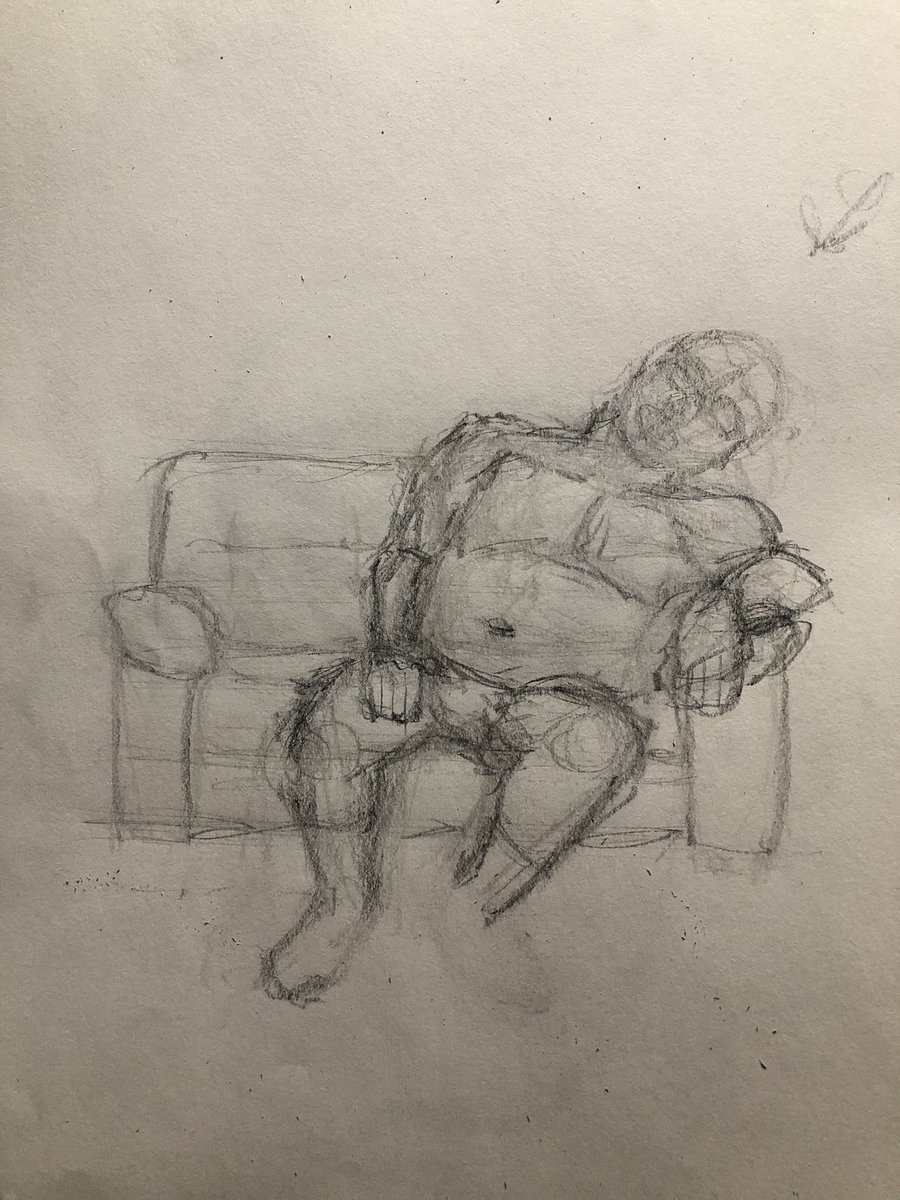 Sketching out my Luchabored idea. Need to get the size of the couch right but progress is progress. #artjourney #drawings