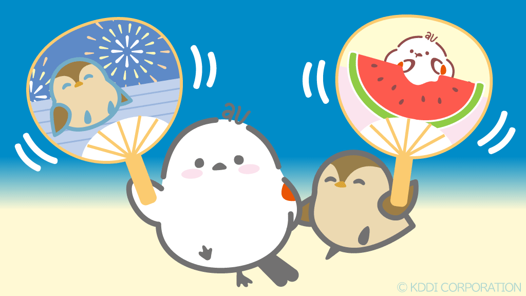 au_ena's tweet photo. 今年の夏は、手作りのうちわが大活躍でした！
#手作り #うちわ https://t.co/X9S8xcFHeD