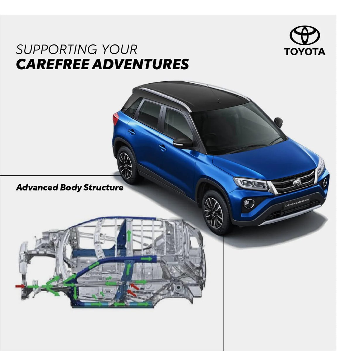 Globe_Toyota's tweet photo. Rains got you feeling low? Go for an #awesome drive in the #UrbanCruiser that will always keep you safe. #ToyotaIndia #RespectFollows 
To know more, call Globe Toyota: 9807680680.
 
#Toyota #ToyotaIndia #ToyotaUrbanCruiser #GlobeToyota #SUV https://t.co/o6qb5dpQBv