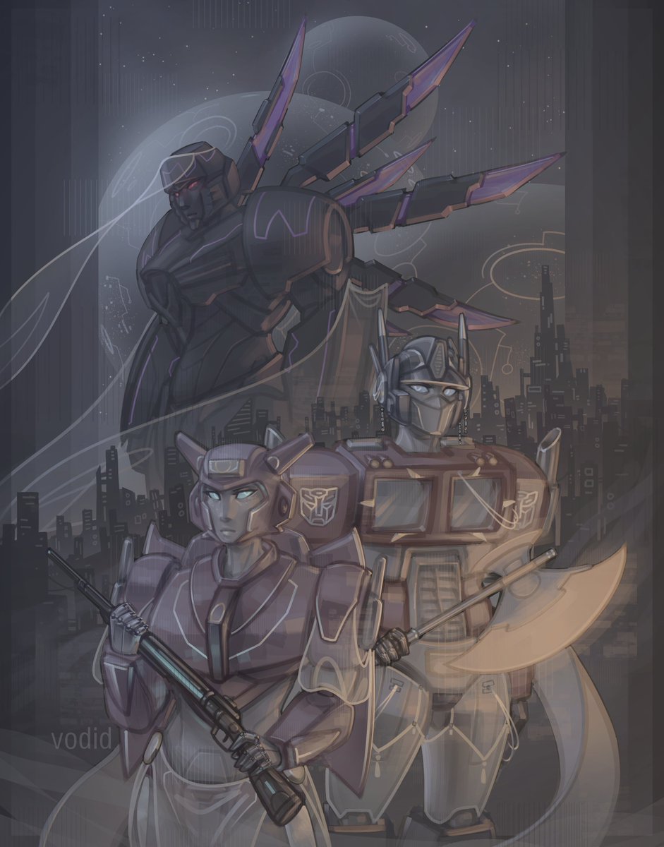 (ex) lovers of cybertron

#maccadam #megatron #optimusprime #elitaone