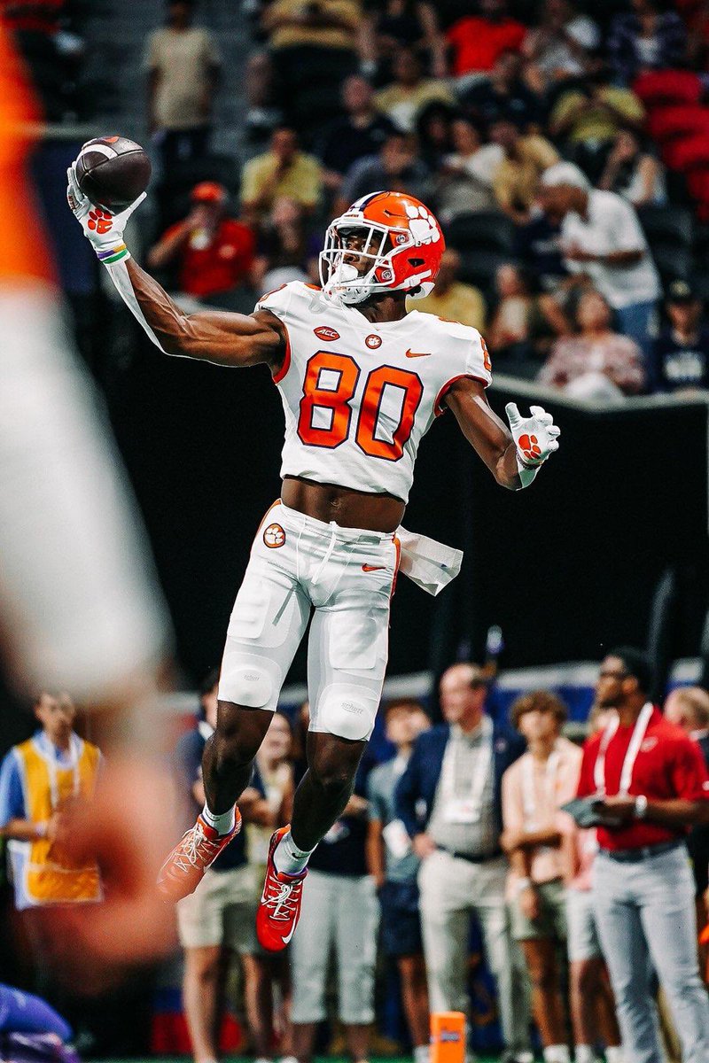 Clemson_Blake's tweet photo. Beaux Collins looking elite tonight! https://t.co/tIdRMPClFR