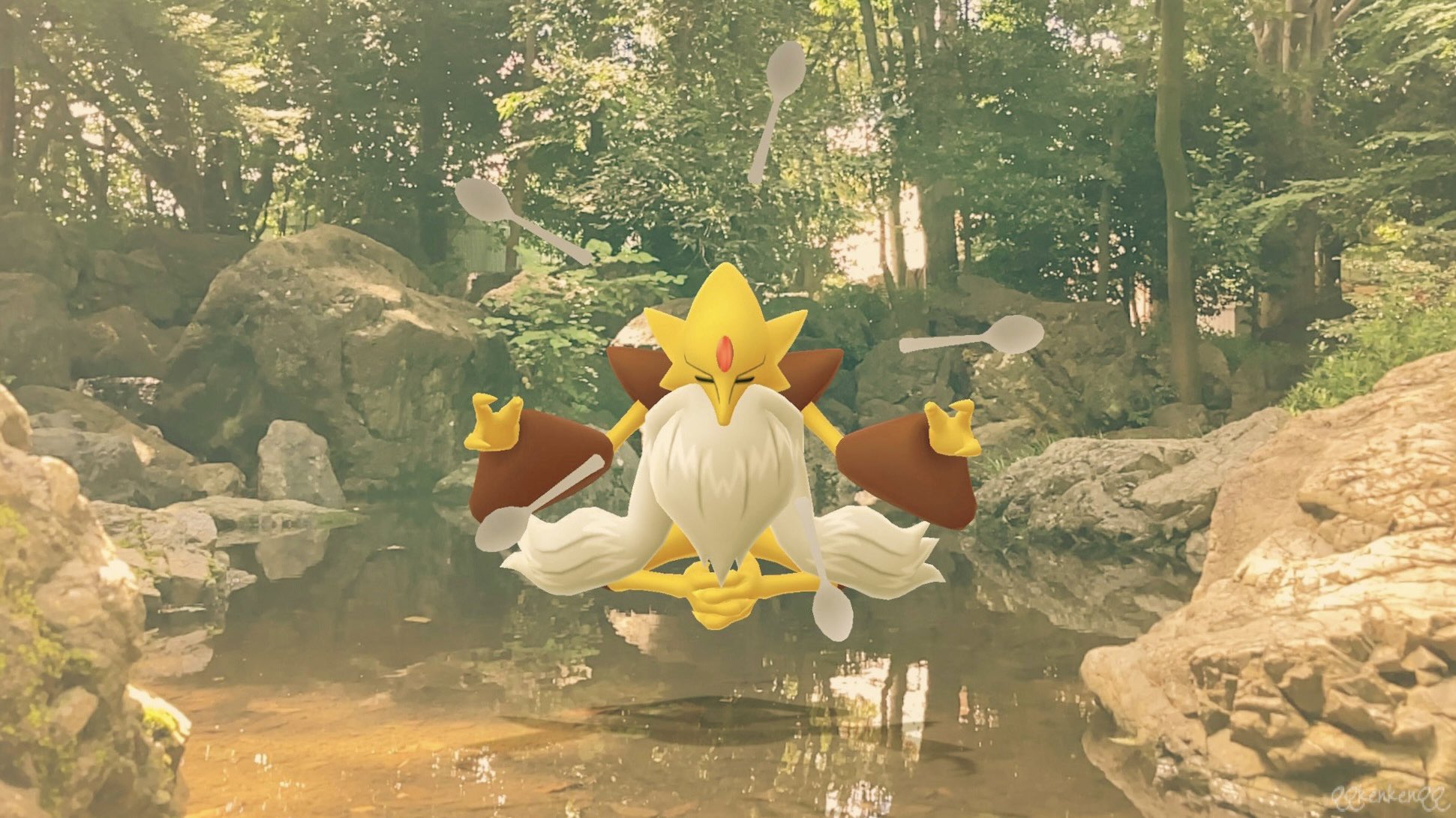 Pokemon Trainer Gee Rt Kenkenpokecame 瞑想 ポケモンgo Gosnapshot Seasonoflight Aroftheday T Co Tutsqt02hz Twitter