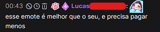 glittertai_'s tweet photo. Sabe, queria entender a necessidade e  a logica de comentarios assim. Eu leio muita coisa tóxica e nao dou a mínima, nunca falo aqui. Mas, caralho, isso aqui pega. Isso aqui dói, magoa de verdade. Se tem uma coisa que é uma merda é isso daqui. Eu não sou parceira da twitch ++ https://t.co/bvdTGJWBFw