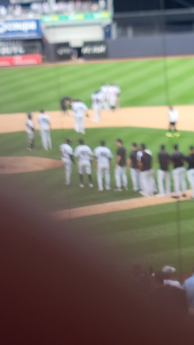 Photos from today's yankees game! 

Lion hearts forth game of the season and the Yankees have won all four! His favorite Yankee player <a href="/TheJudge44/">Aaron Judge</a> hit his 54th homerun today 

It was our first family game together this season! #RepBX 

<a href="/Yankees/">New York Yankees</a>